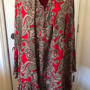 Women’s Plus Umgee Classy Top Shirt 1X